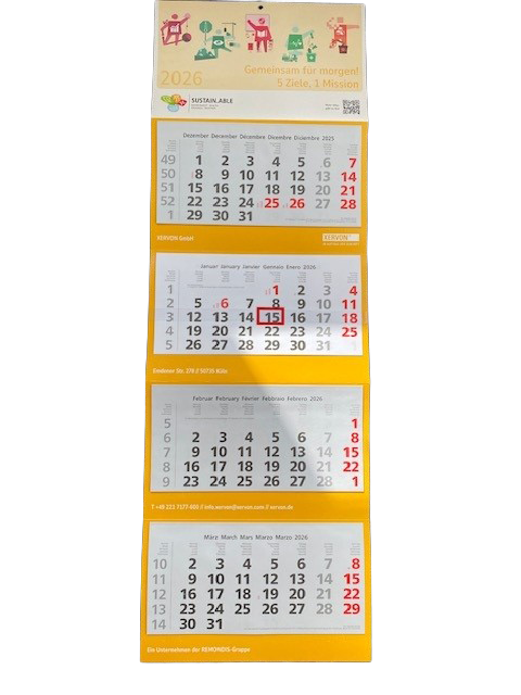 4-Monatskalender (10 Stk.)