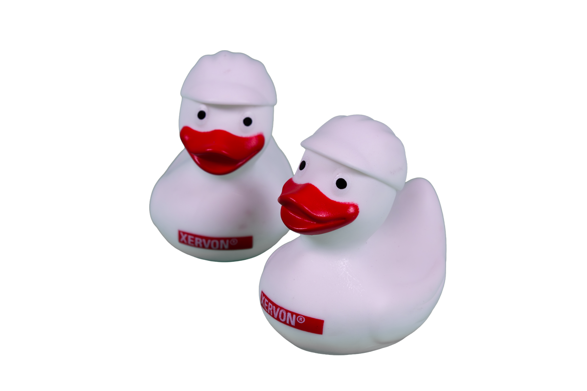 Badeente mit Helm (20 Stk.)