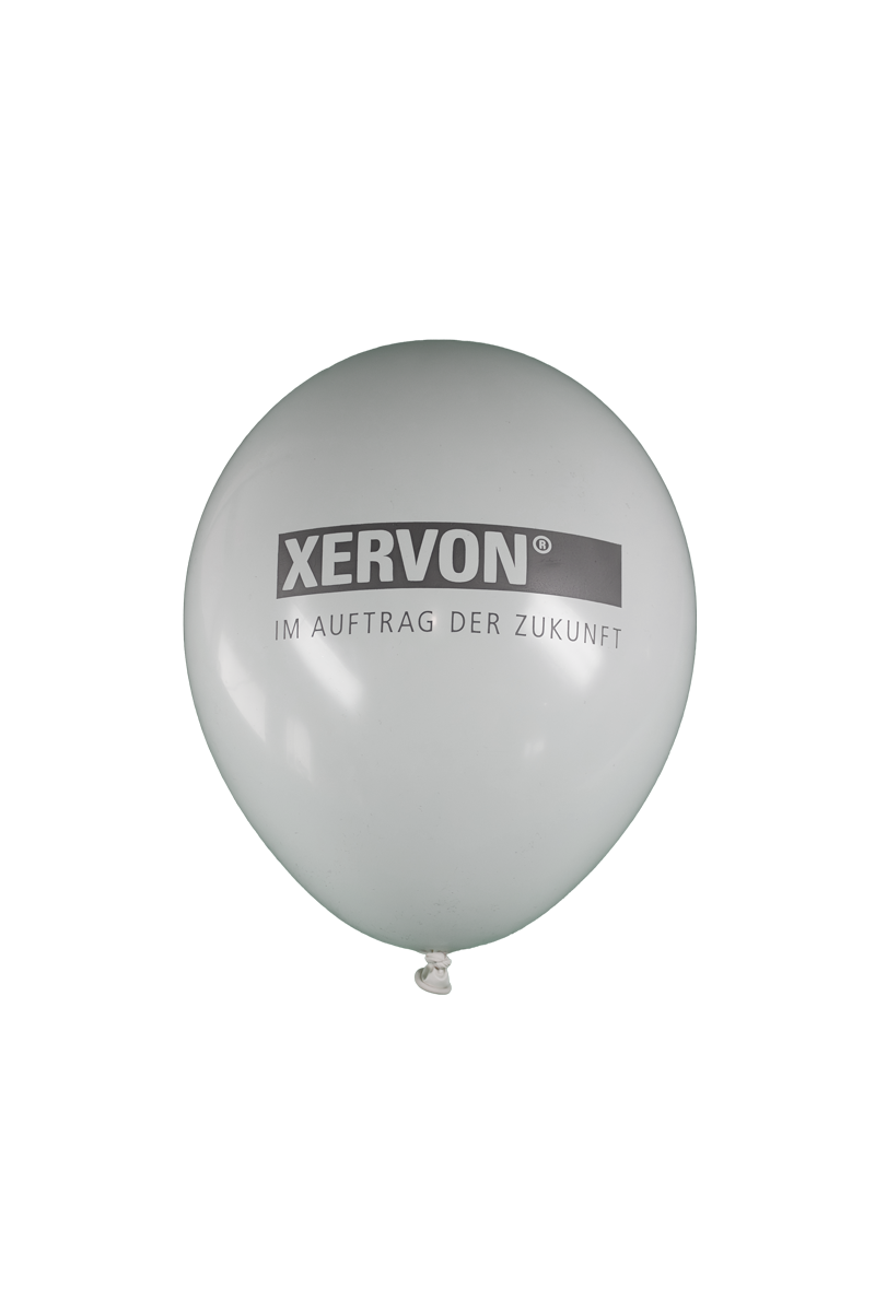 Luftballons weiß/rot (100 Stk.)